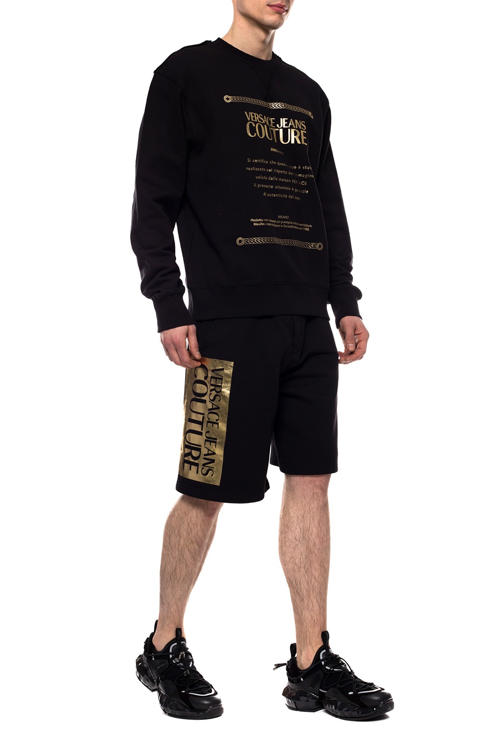 Versace jeans hot sale couture shorts